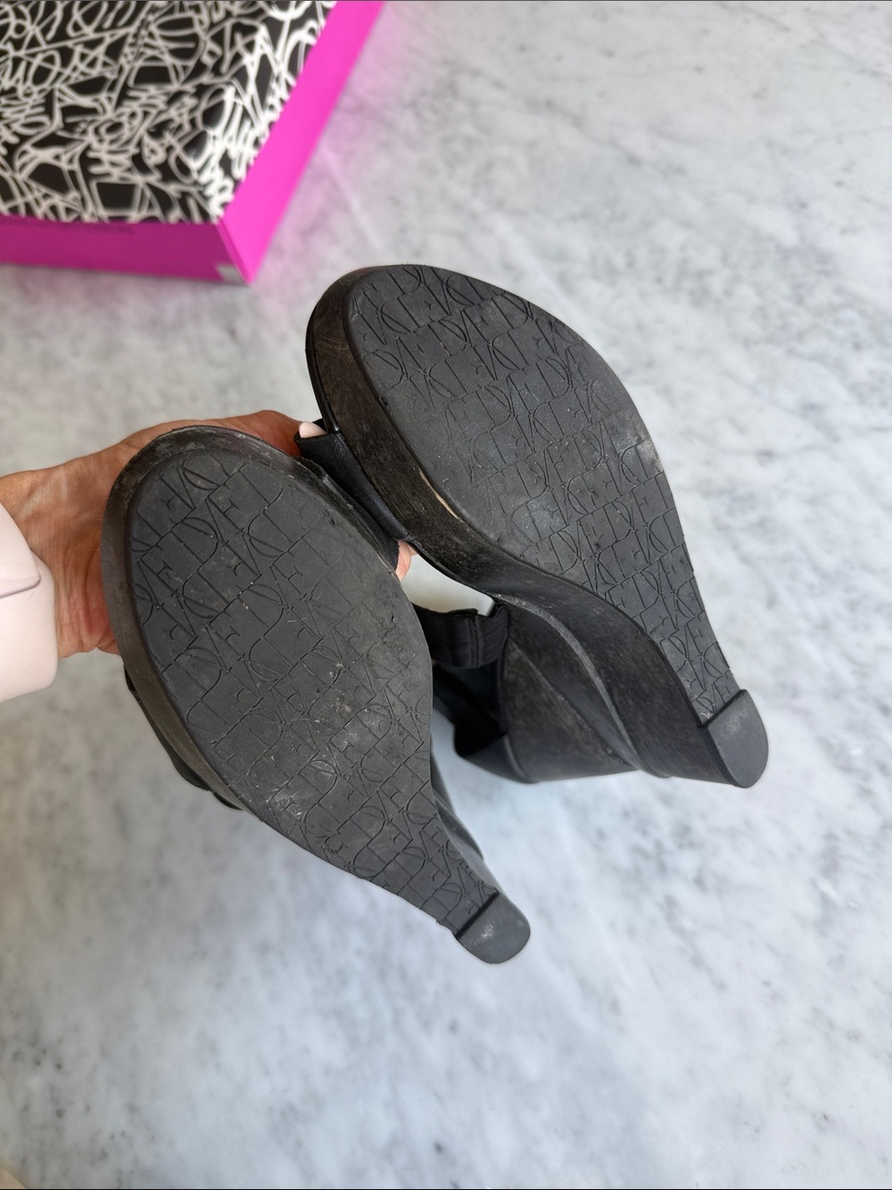 Diane von Furstenberg Opal Criss Cross Wedges - Picture 6 of 11